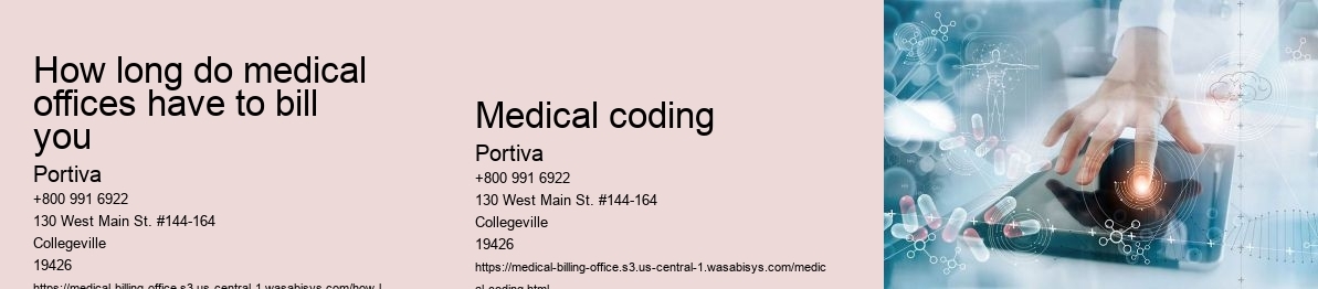 how long do medical offices have to bill you