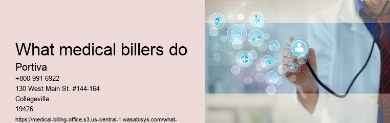 what medical billers do