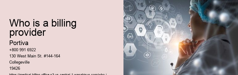 who is a billing provider