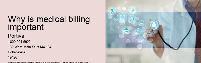 why is medical billing important